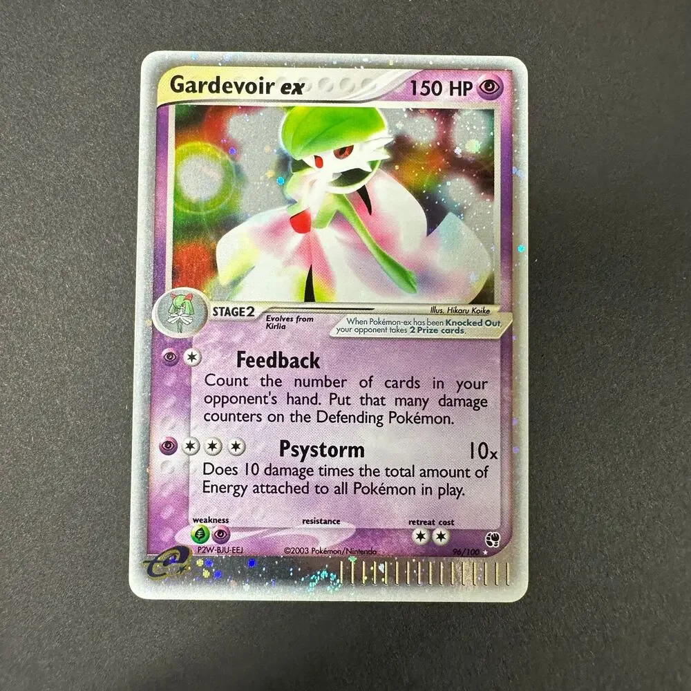Pokemon TCG Gardevoir EX 96/100 Ultra Rare Holofoil EX Sandstorm NM